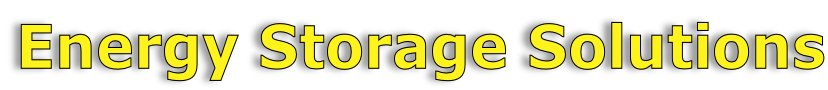 Energy Storage Solutions